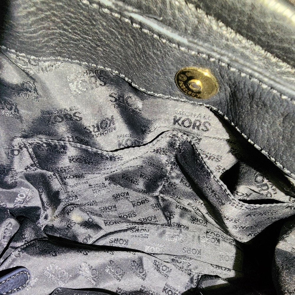Michael Kors black studded handbag - Picture 8 of 16